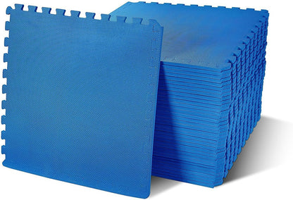 Puzzle Exercise Mat 1" Thick, EVA Interlocking Foam Floor