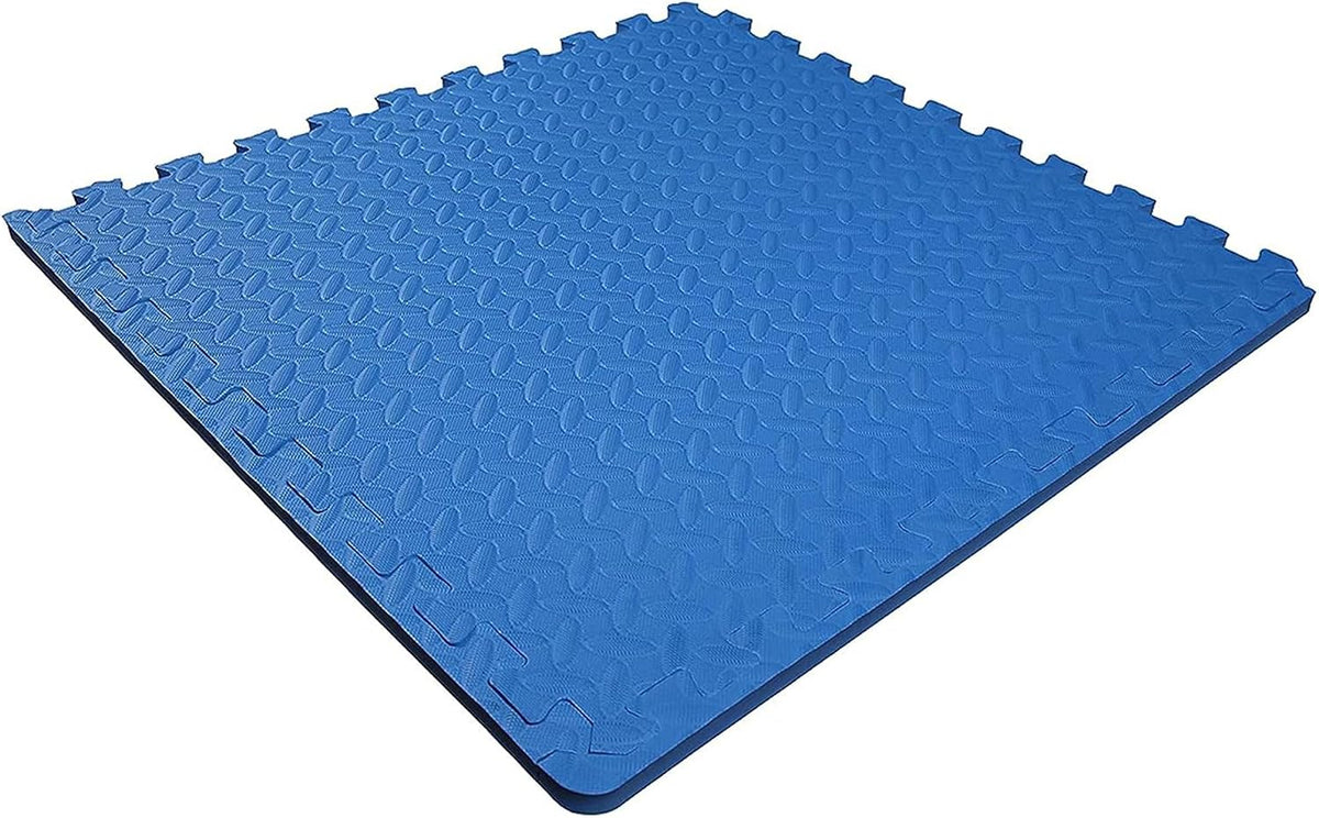 Puzzle Exercise Mat 1" Thick, EVA Interlocking Foam Floor