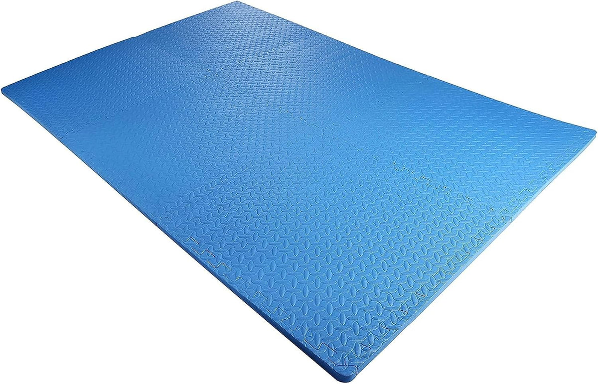 Puzzle Exercise Mat 1" Thick, EVA Interlocking Foam Floor