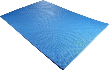 Puzzle Exercise Mat 1" Thick, EVA Interlocking Foam Floor