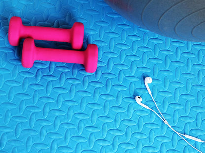 Puzzle Exercise Mat 1" Thick, EVA Interlocking Foam Floor