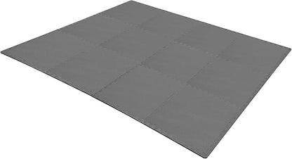 Puzzle Exercise Mat 1" Thick, EVA Interlocking Foam Floor