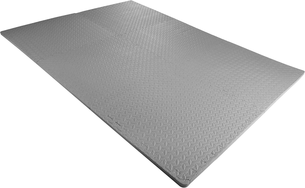 Puzzle Exercise Mat 1" Thick, EVA Interlocking Foam Floor