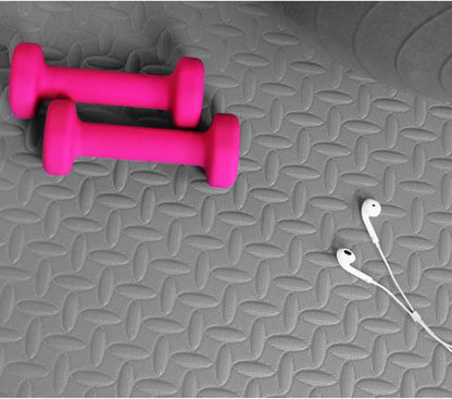 Puzzle Exercise Mat 1" Thick, EVA Interlocking Foam Floor