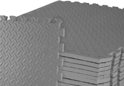 Puzzle Exercise Mat 1" Thick, EVA Interlocking Foam Floor