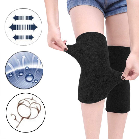 Thermal Leg Knee Warmers Elastic Arthritis Knee Sleeve Braces