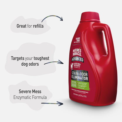 Advanced Dog Stain & Odor Eliminator, Severe Mess, 32 oz