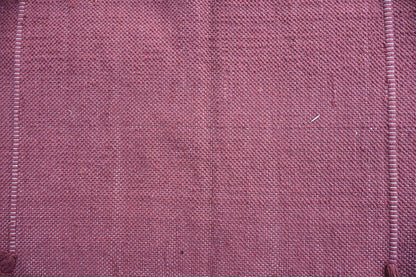 EcoComfort Cotton Yoga Mat - Hand-Woven, Extra-Thick for Ultimate Home Fitness - Durable & Stylish Yoga Rug (24”x72”x5mm)
