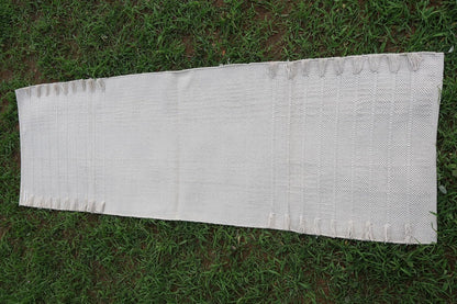 EcoComfort Cotton Yoga Mat - Hand-Woven, Extra-Thick for Ultimate Home Fitness - Durable & Stylish Yoga Rug (24”x72”x5mm)
