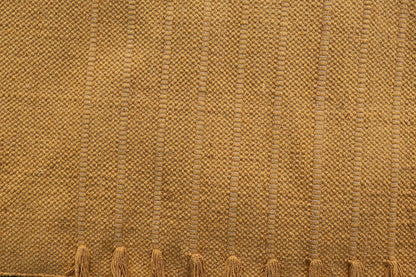 EcoComfort Cotton Yoga Mat - Hand-Woven, Extra-Thick for Ultimate Home Fitness - Durable & Stylish Yoga Rug (24”x72”x5mm)