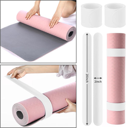 Yoga Mat Bag Set for Women Including Yoga Tote Bag (Without Mat) Booty Resistance Bands Non Slip Sports Socks Silicone Ties for Pilates Travel Workout Office Home Gym