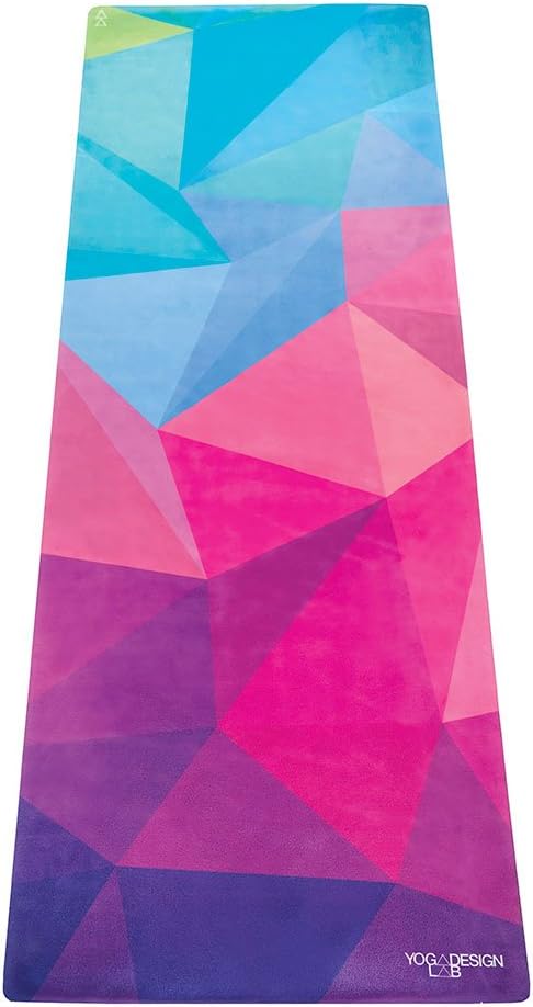 The Combo Yoga Mat | Eco Luxury | Ideal for Hot Yoga, Power, Bikram, Ashtanga, Sweat | Studio Quality | Includes Carrying Strap!