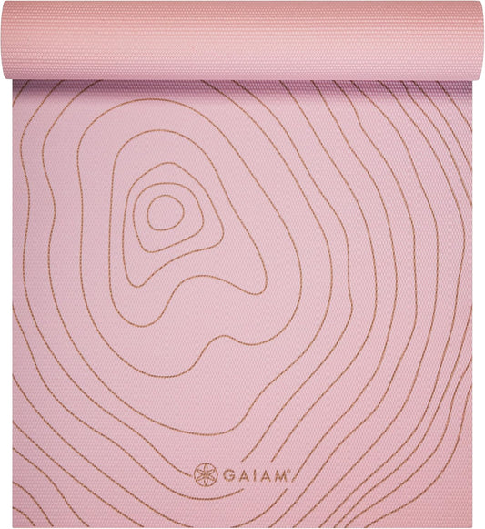 Premium Yoga Mat, 6mm Thick Print Mat