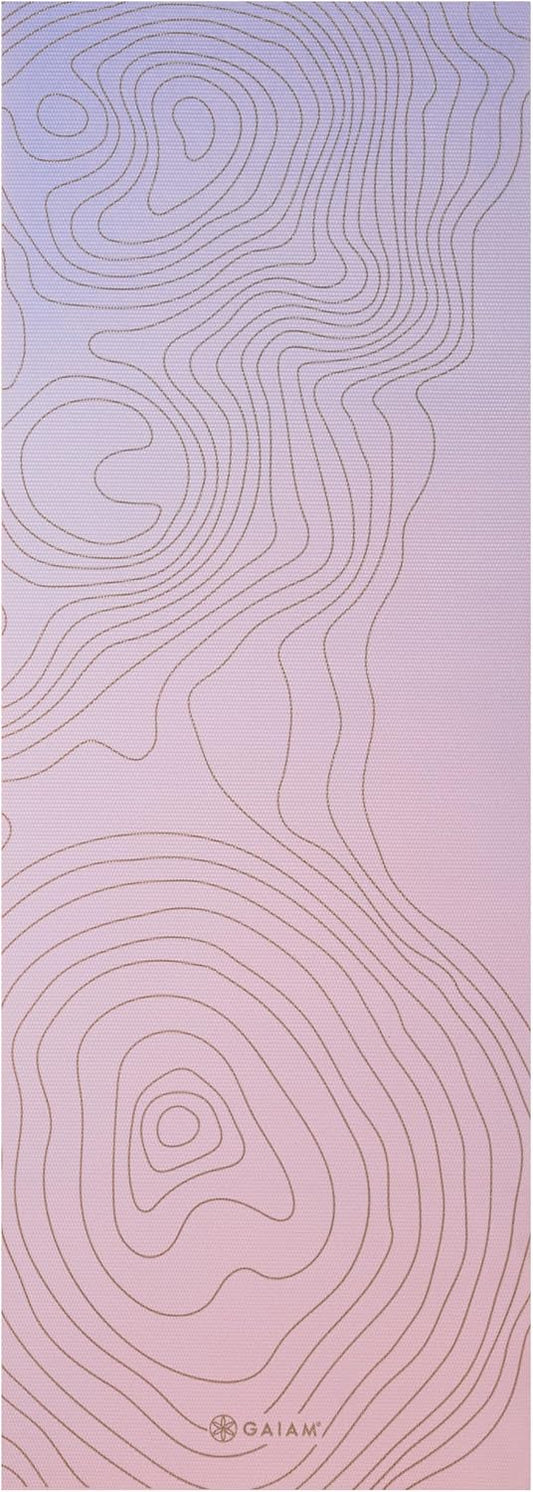 Premium Yoga Mat, 6mm Thick Print Mat