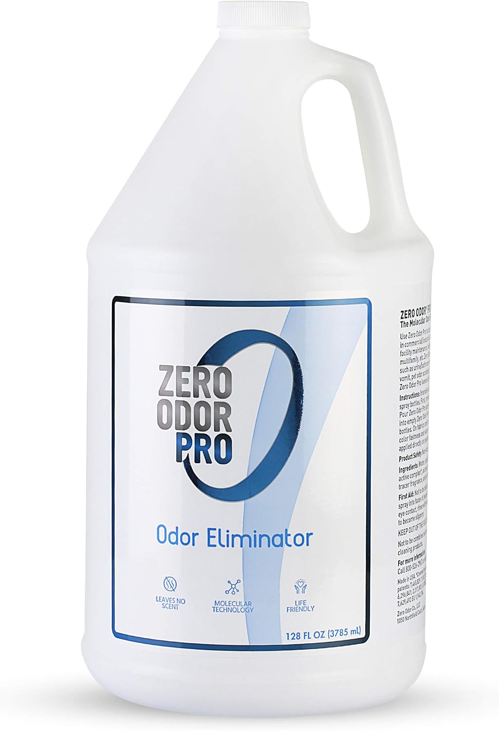Pro Commercial Strength Odor Eliminator, Room Deodorizer and Air Freshener, Trigger Spray, 32 oz, White/Blue