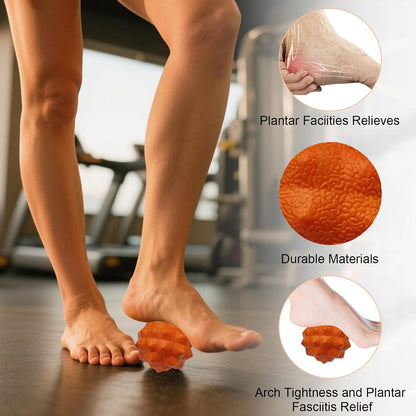 Foot Massage Ball Myofascial Release, Pain Relieve from Plantar Fasciitis