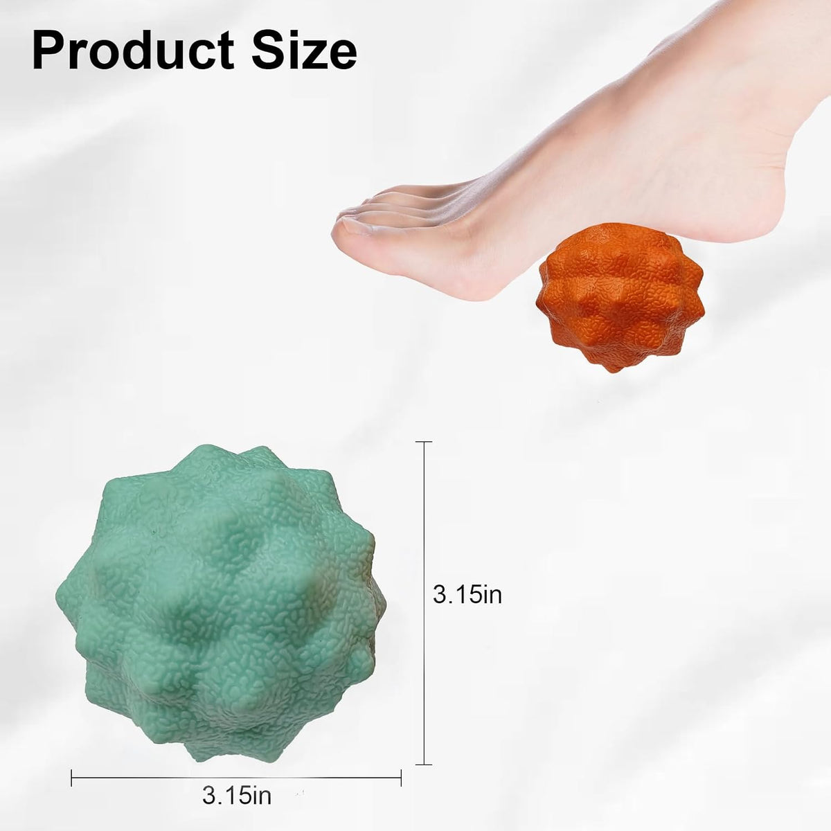 Foot Massage Ball Myofascial Release, Pain Relieve from Plantar Fasciitis