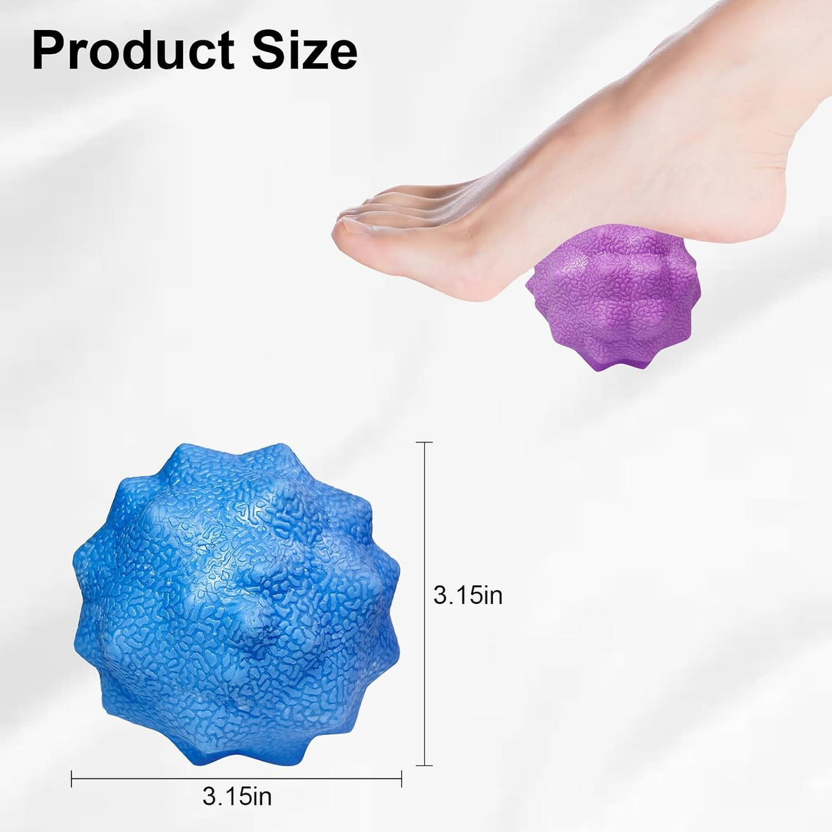 Foot Massage Ball Myofascial Release, Pain Relieve from Plantar Fasciitis