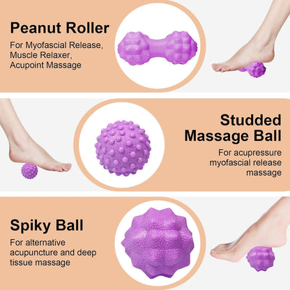 Foot Massage Ball Myofascial Release, Pain Relieve from Plantar Fasciitis