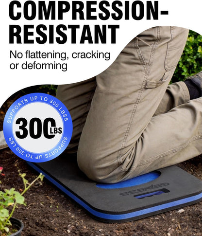 1.5" Extra Thick Kneeling Pad, Foam Knee Pad Cushion, 17.5"x11"