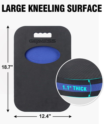 1.5" Extra Thick Kneeling Pad, Foam Knee Pad Cushion, 17.5"x11"