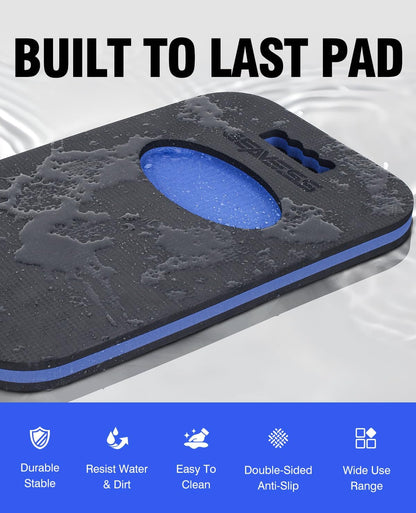 1.5" Extra Thick Kneeling Pad, Foam Knee Pad Cushion, 17.5"x11"