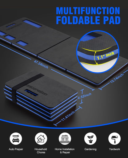 1.5" Extra Thick Kneeling Pad, Foam Knee Pad Cushion, 17.5"x11"