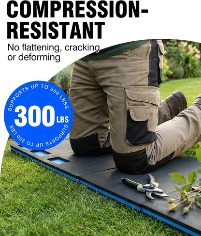 1.5" Extra Thick Kneeling Pad, Foam Knee Pad Cushion, 17.5"x11"