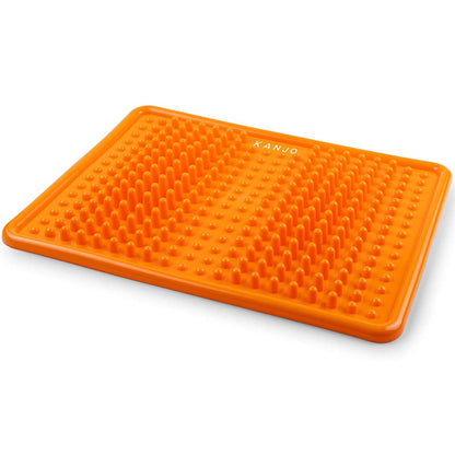 Acupressure Foot Pain Relief Mat | Pressure Point Foot Massager for Plantar Fasciitis, Heel Pain & Arch Pain Relief | for Use at Standing Desk