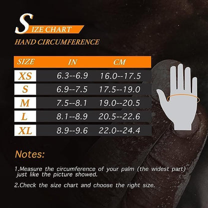 Workout Gloves for Men and Women, Exercise Gloves for Weight Lifting, Cycling, Gym, Training, Breathable and Snug fit