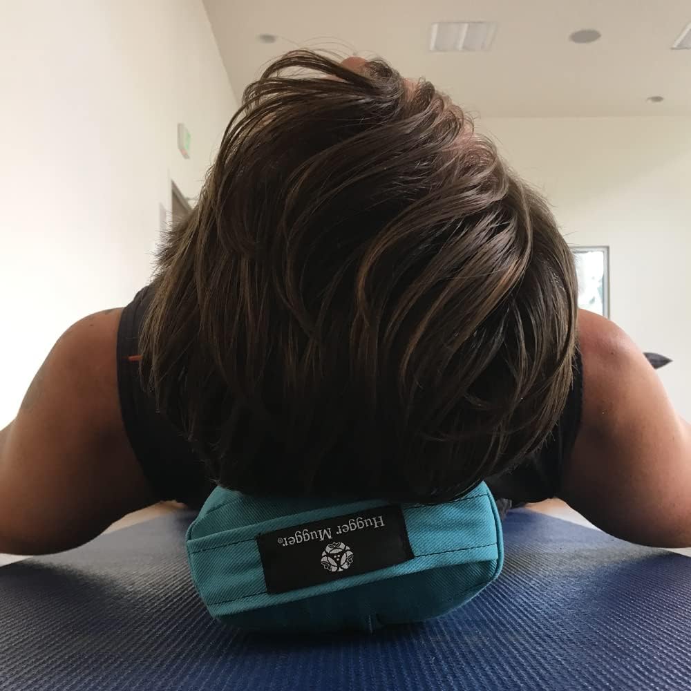 Pranayama Yoga Bolster - Very Firm, use Under Length of Spine for Deeper Breathing or Under Ankles, Handmade in The USA
