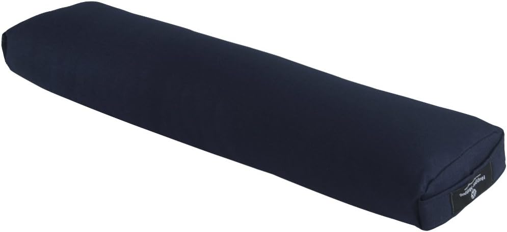 Pranayama Yoga Bolster - Very Firm, use Under Length of Spine for Deeper Breathing or Under Ankles, Handmade in The USA