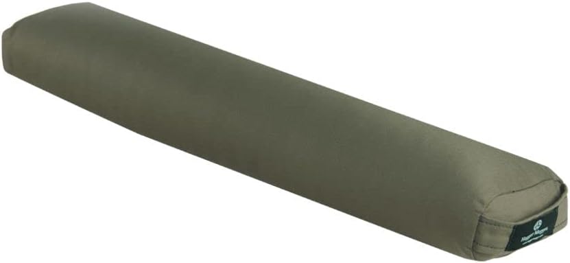 Pranayama Yoga Bolster - Very Firm, use Under Length of Spine for Deeper Breathing or Under Ankles, Handmade in The USA