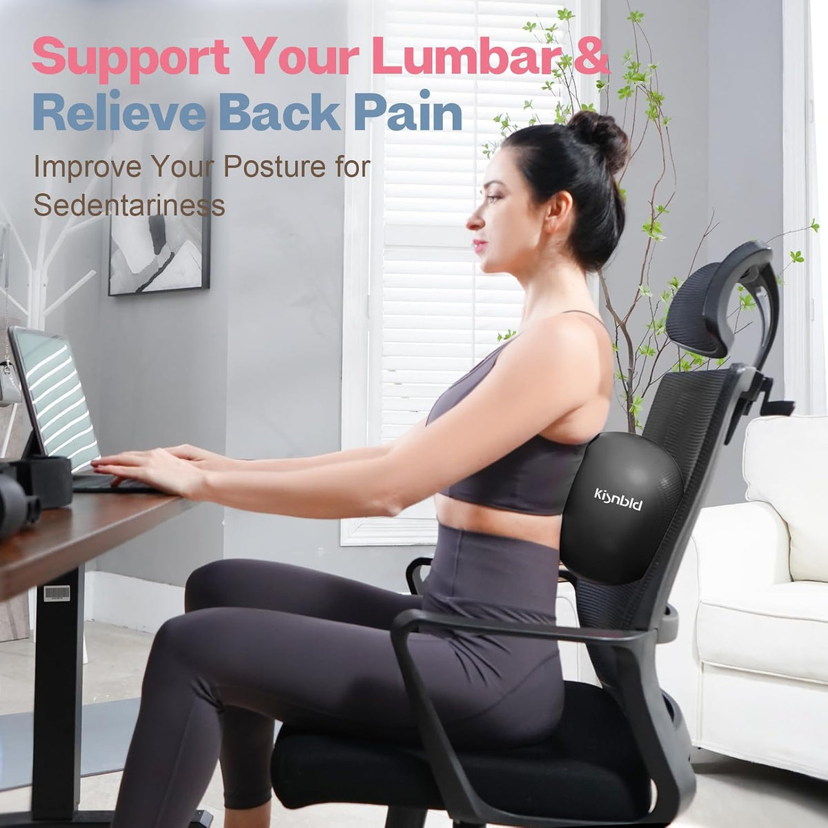 9 Inch Pilates Ball, Small Exercise Ball for Core &Physical Therapy