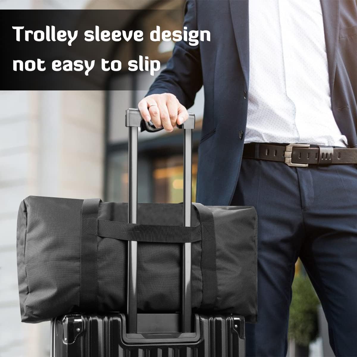 45in Large Travel Duffel Bag, 600D Water Resistant Foldable, 115L