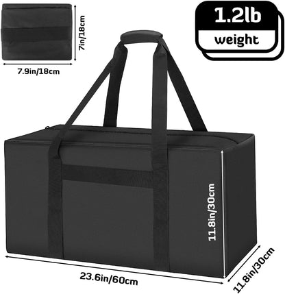 45in Large Travel Duffel Bag, 600D Water Resistant Foldable, 115L