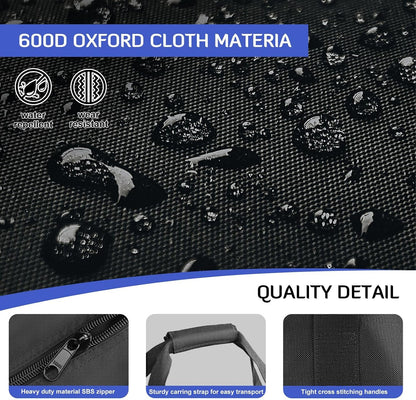 45in Large Travel Duffel Bag, 600D Water Resistant Foldable, 115L