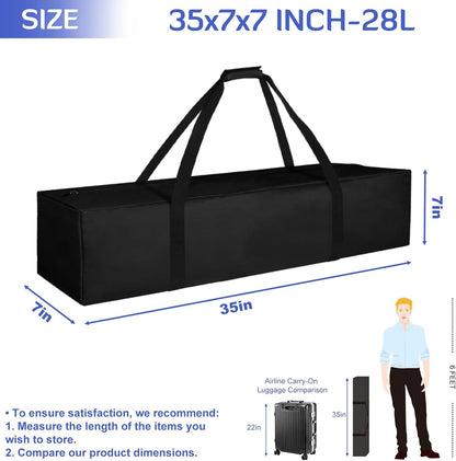 45in Large Travel Duffel Bag, 600D Water Resistant Foldable, 115L