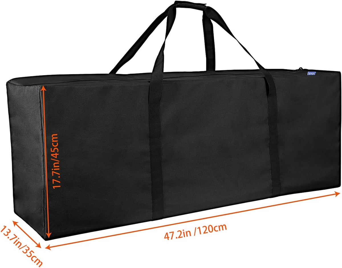 45in Large Travel Duffel Bag, 600D Water Resistant Foldable, 115L