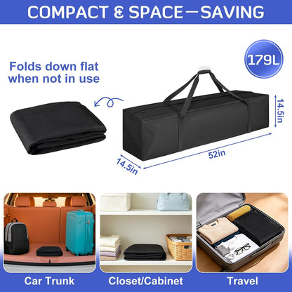 45in Large Travel Duffel Bag, 600D Water Resistant Foldable, 115L