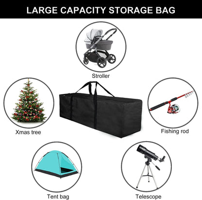 45in Large Travel Duffel Bag, 600D Water Resistant Foldable, 115L