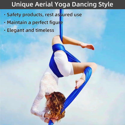Pro Aerial Silks Kit, SGS&CE Certified, 9/15/20Yards