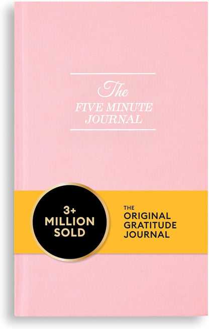 The Five Minute Journal - Original Daily Gratitude Journal for Women & Men - Mindfulness, Happiness & Daily Reflection - Undated Planner - Affirmation Journal - Gifts for Women