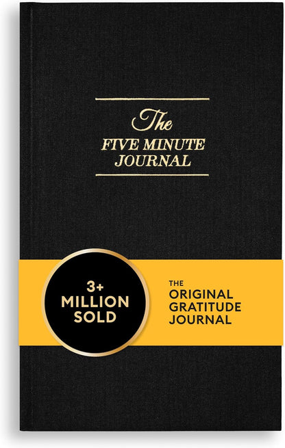 The Five Minute Journal - Original Daily Gratitude Journal for Women & Men - Mindfulness, Happiness & Daily Reflection - Undated Planner - Affirmation Journal - Gifts for Women