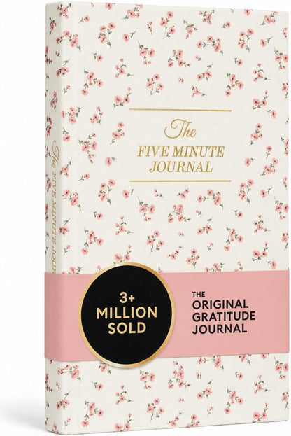 The Five Minute Journal - Original Daily Gratitude Journal for Women & Men - Mindfulness, Happiness & Daily Reflection - Undated Planner - Affirmation Journal - Gifts for Women