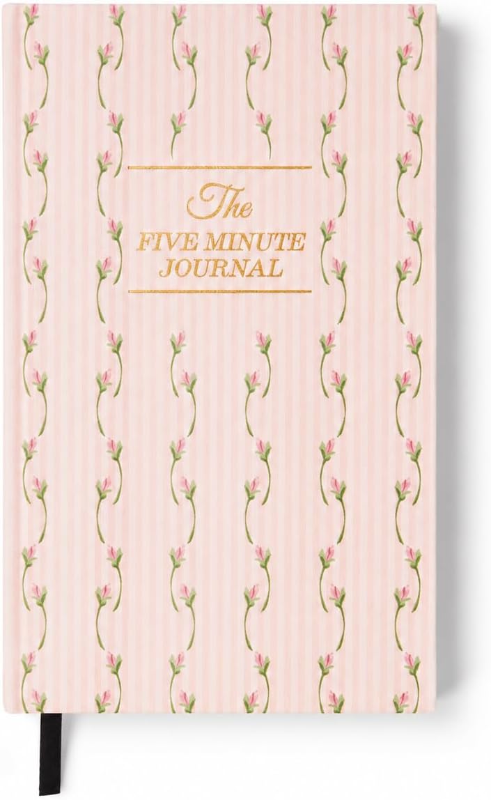 The Five Minute Journal - Original Daily Gratitude Journal for Women & Men - Mindfulness, Happiness & Daily Reflection - Undated Planner - Affirmation Journal - Gifts for Women