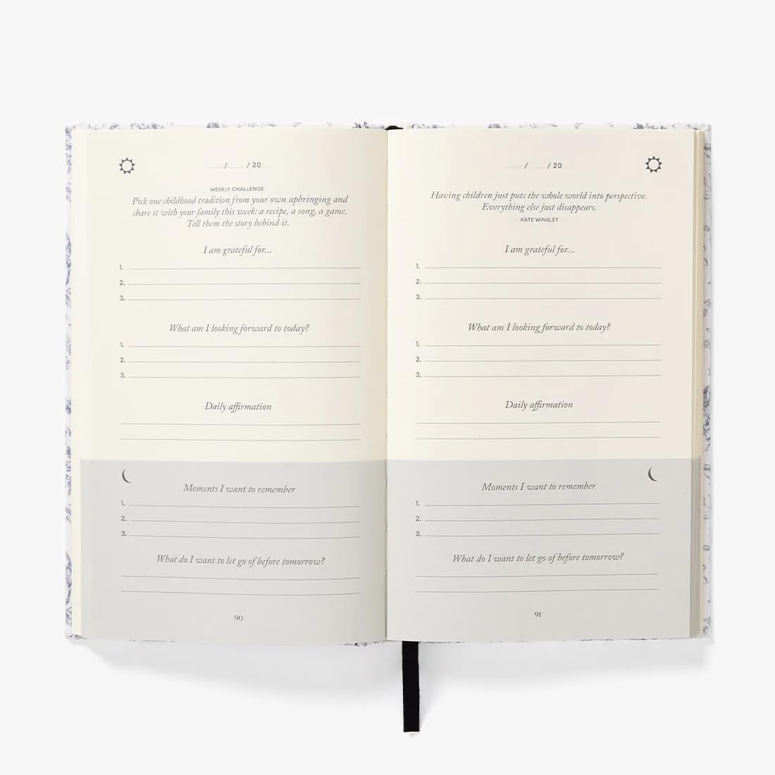 The Five Minute Journal - Original Daily Gratitude Journal for Women & Men - Mindfulness, Happiness & Daily Reflection - Undated Planner - Affirmation Journal - Gifts for Women