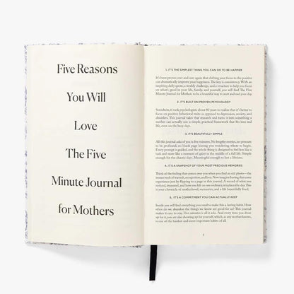 The Five Minute Journal - Original Daily Gratitude Journal for Women & Men - Mindfulness, Happiness & Daily Reflection - Undated Planner - Affirmation Journal - Gifts for Women