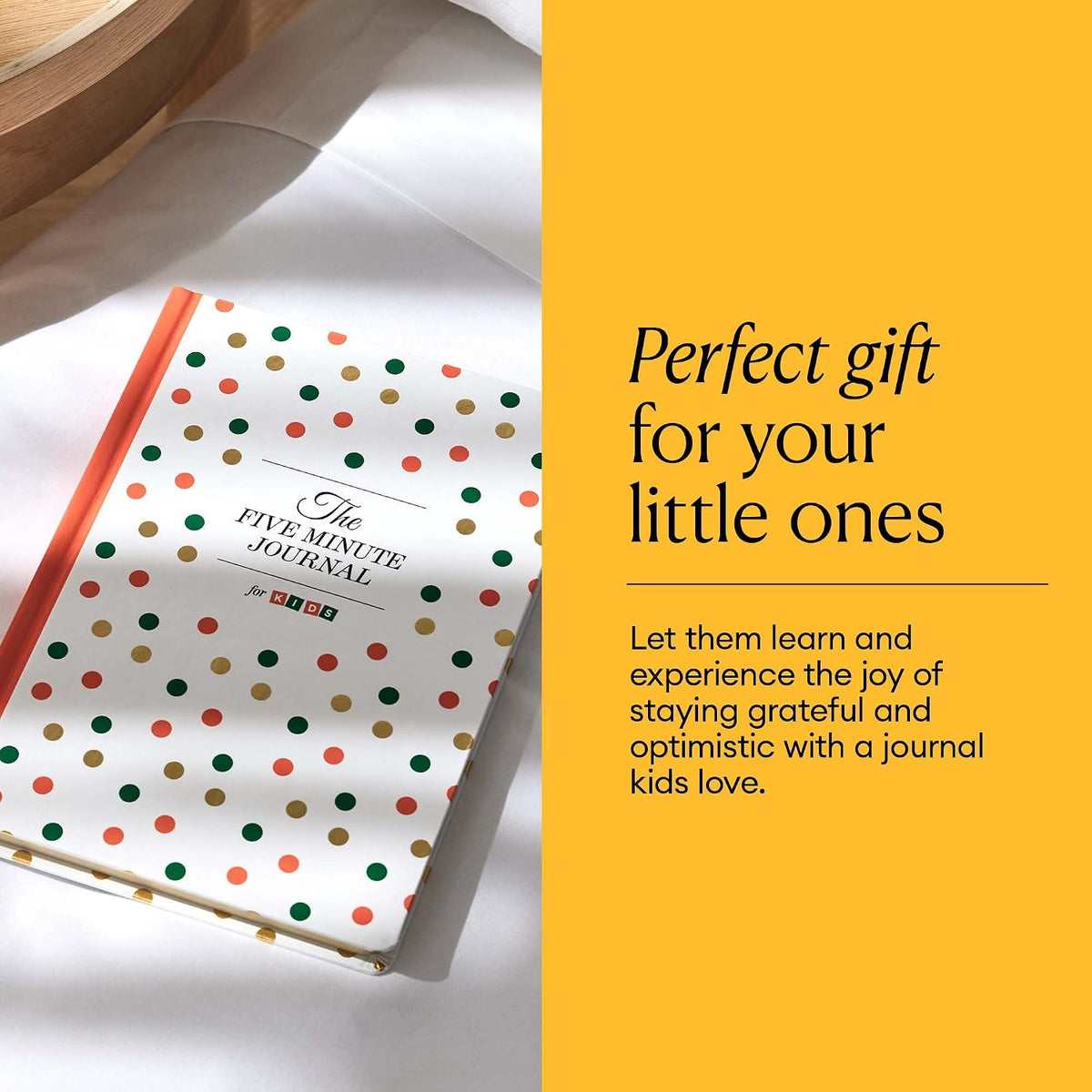 The Five Minute Journal - Original Daily Gratitude Journal for Women & Men - Mindfulness, Happiness & Daily Reflection - Undated Planner - Affirmation Journal - Gifts for Women