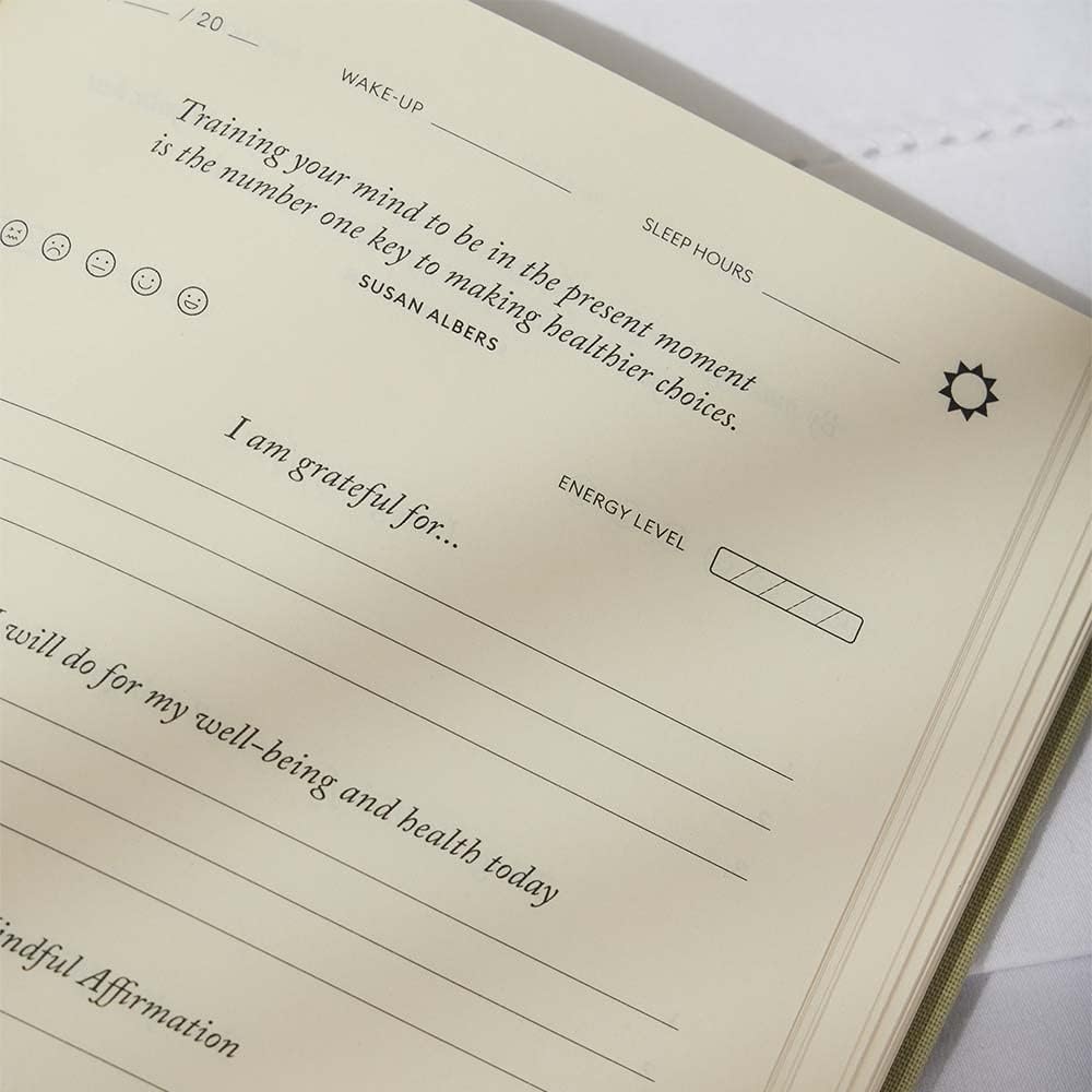 The Five Minute Journal - Original Daily Gratitude Journal for Women & Men - Mindfulness, Happiness & Daily Reflection - Undated Planner - Affirmation Journal - Gifts for Women